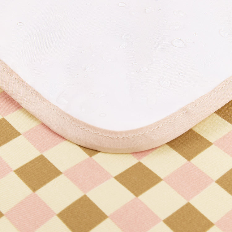 HYDE PARK. Φορητή αδιάβροχη αλλαξιέρα Yellow Pink Mosaic