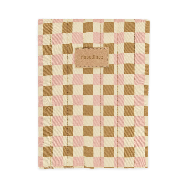HYDE PARK. Health booklet A5 Yellow Pink Mosaic
