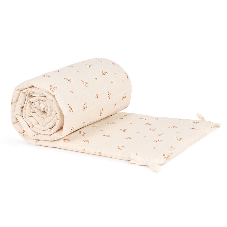 OPERA. Cot bumper Nest Opera Yellow Lily