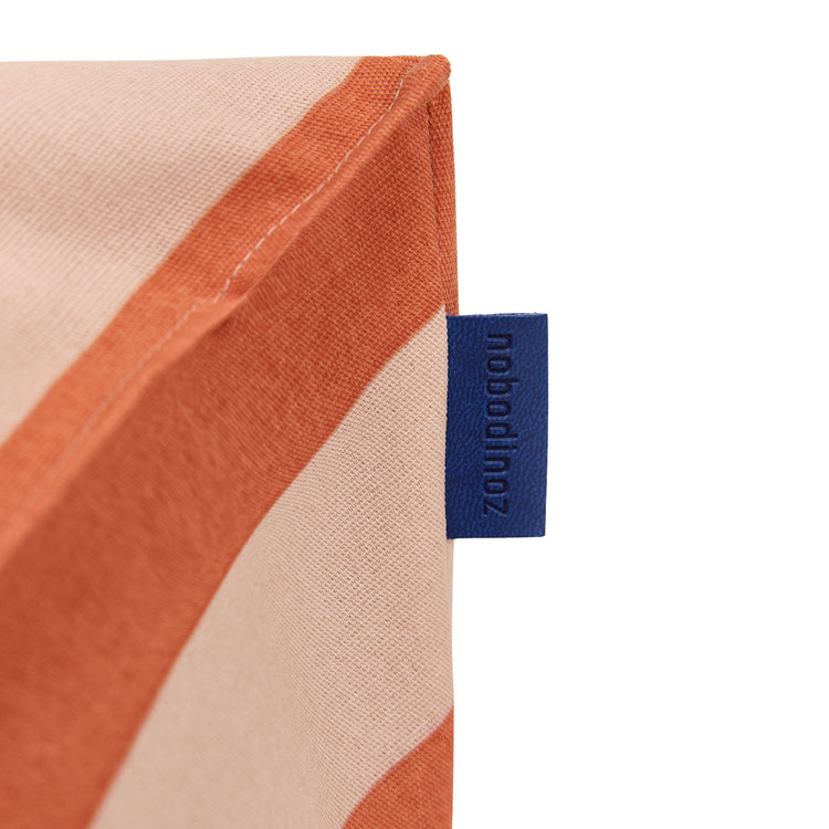 VIBES. Outdoor armchair beanbag - kid size -Tangerine Tiles