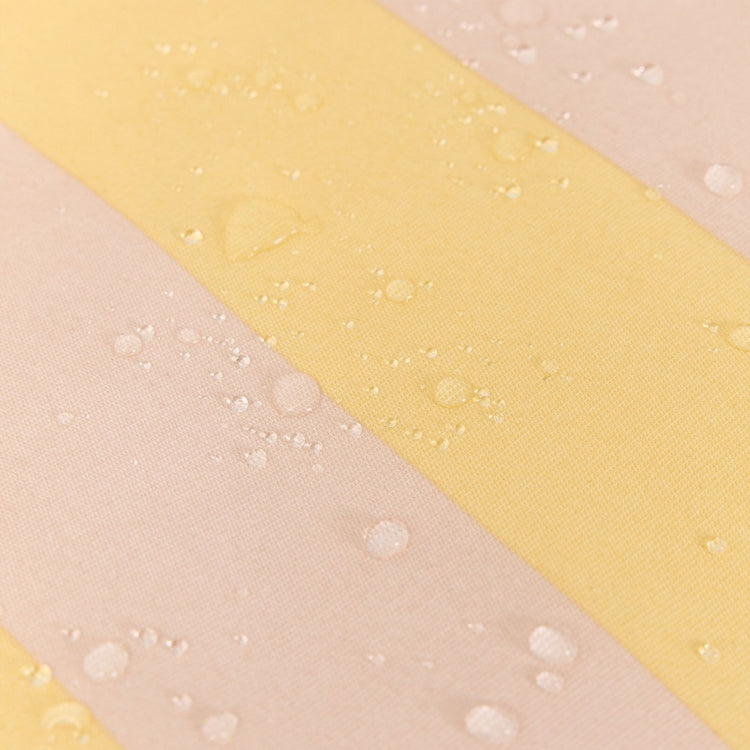 VIBES. Outdoor armchair beanbag - kid size - Yellow Pink Stripes
