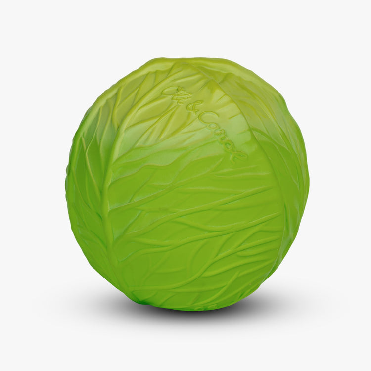 OLI&CAROL. Green cabbage educational ball