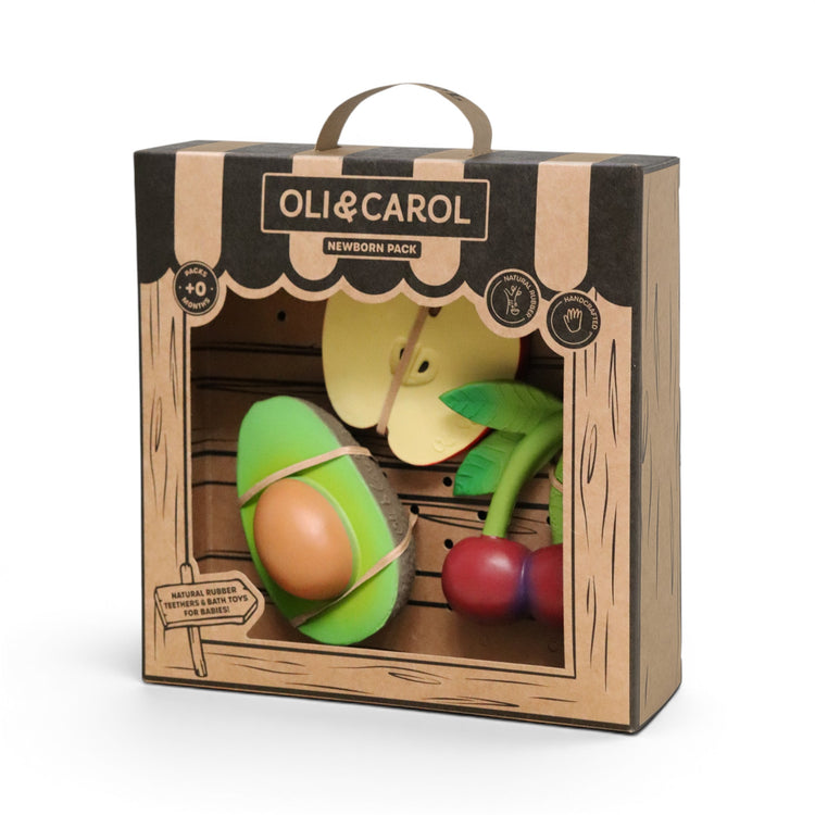 OLI&CAROL. Σετ δώρου με μασητικά Fresh Bite