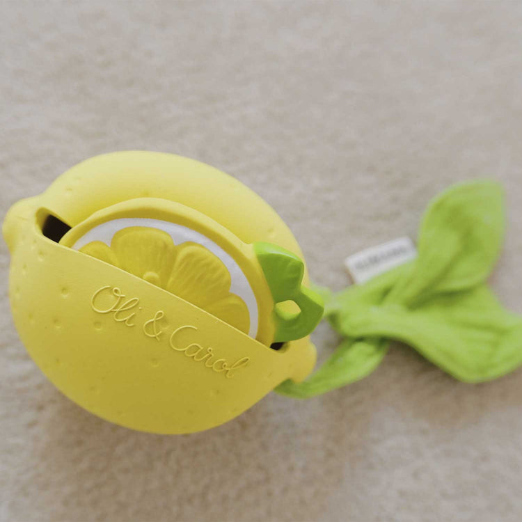 OLI&CAROL. Lou the Lemon Pacifier Case