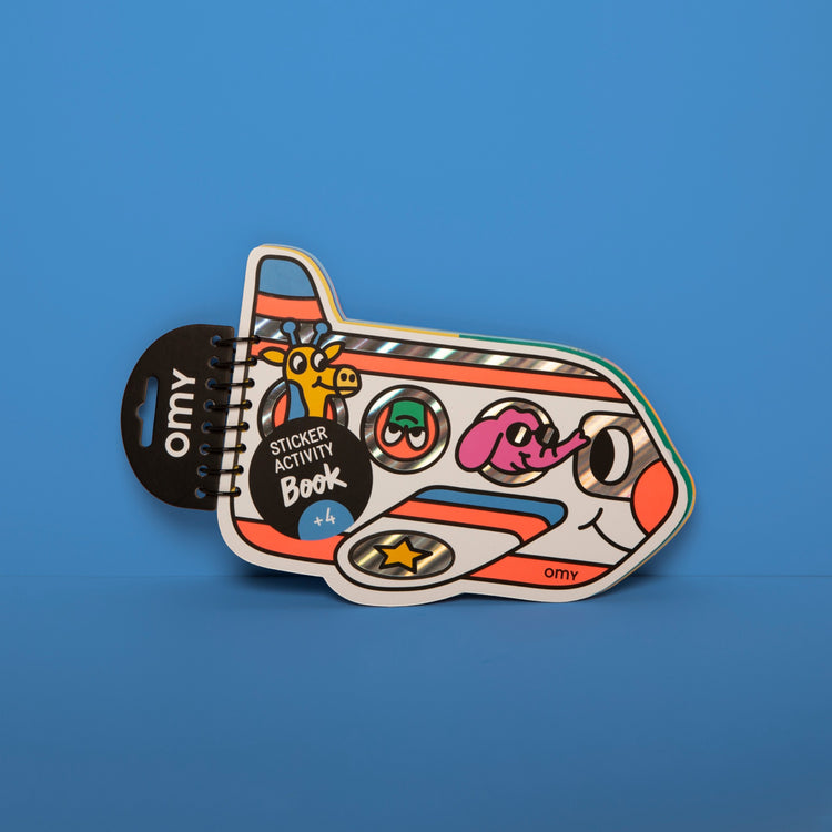 OMY. Βιβλίο δραστηριοτήτων με αυτοκόλλητα Vroom