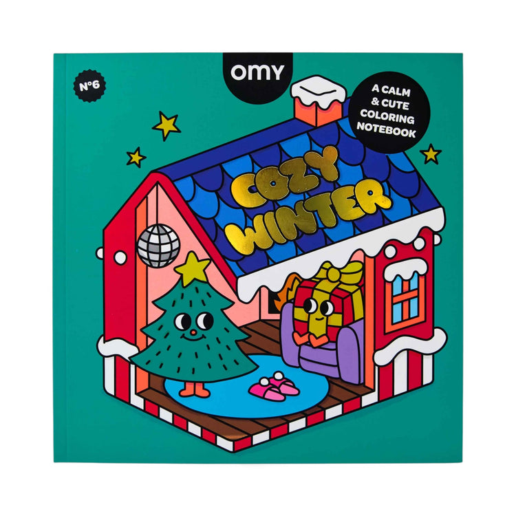 OMY. Βιβλίο ζωγραφικής Cozy Art Christmas