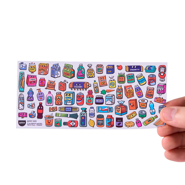 OMY. Assorted Stickers BOUTIQUE - Supermarket