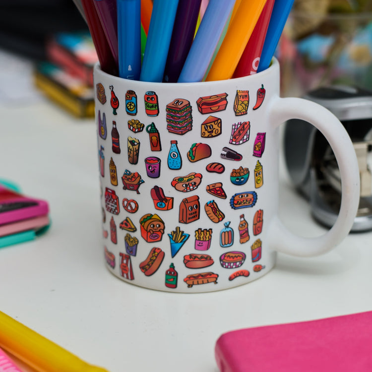 OMY. Assorted Stickers BOUTIQUE - HOT DOG Shop