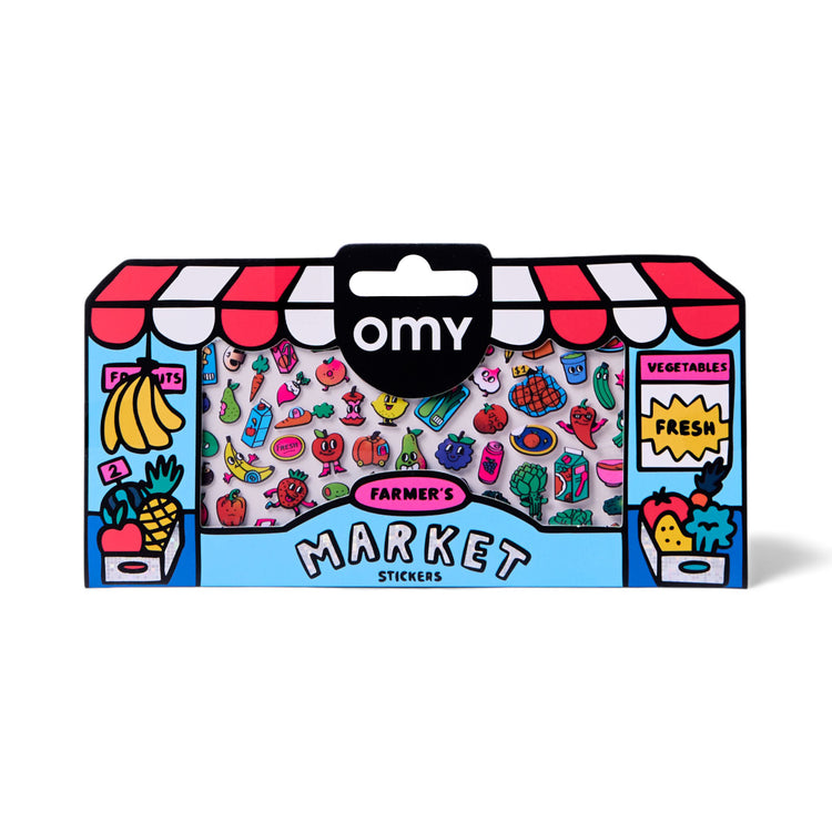 OMY. Assorted Stickers BOUTIQUE - Farmer's Market