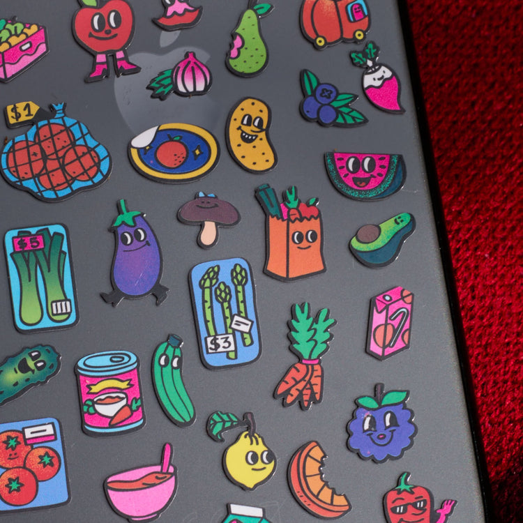 OMY. Assorted Stickers BOUTIQUE - Farmer's Market