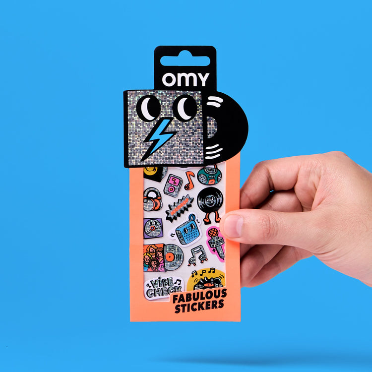OMY. Σετ αυτοκόλλητα ICONIC - Music