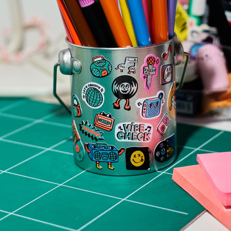 OMY. Σετ αυτοκόλλητα ICONIC - Music