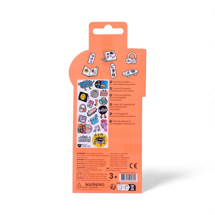 OMY. Σετ αυτοκόλλητα ICONIC - Music