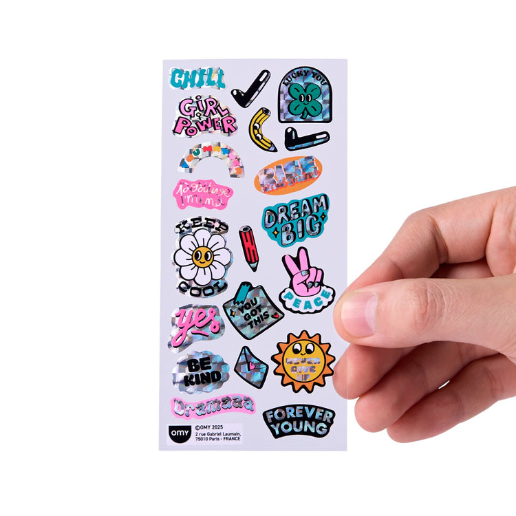OMY. Assorted Stickers ICONIC - Messages