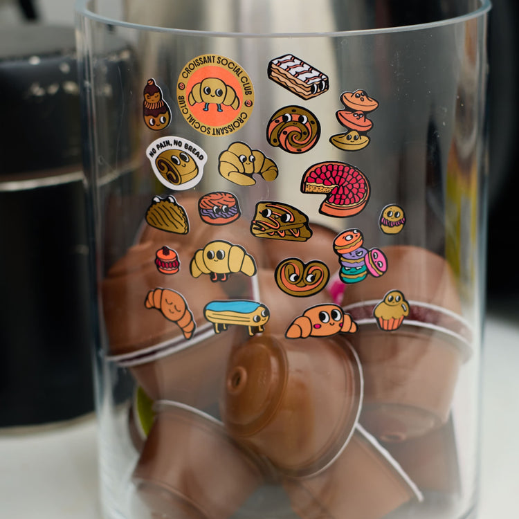 OMY. Σετ αυτοκόλλητα ICONIC - Croissant