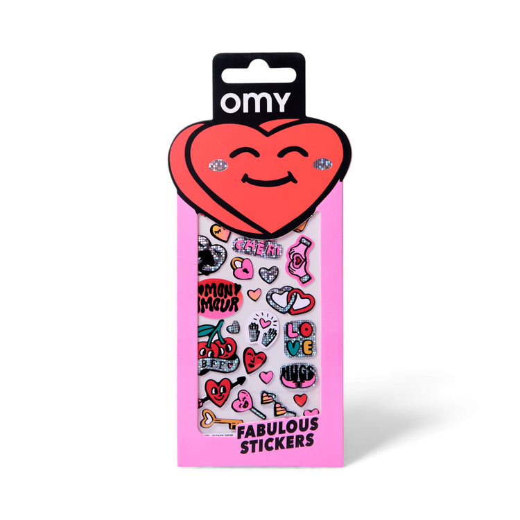 OMY. Σετ αυτοκόλλητα ICONIC - Love