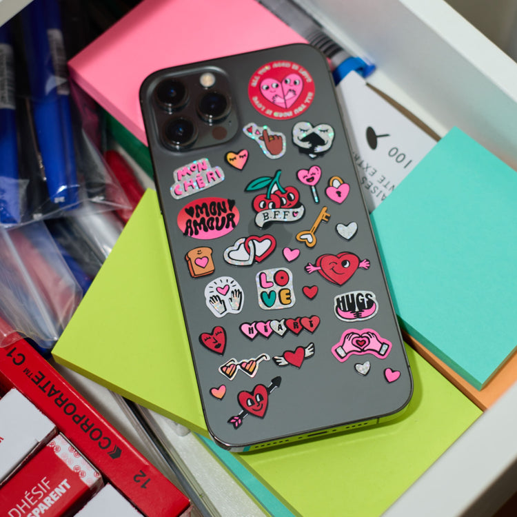 OMY. Σετ αυτοκόλλητα ICONIC - Love