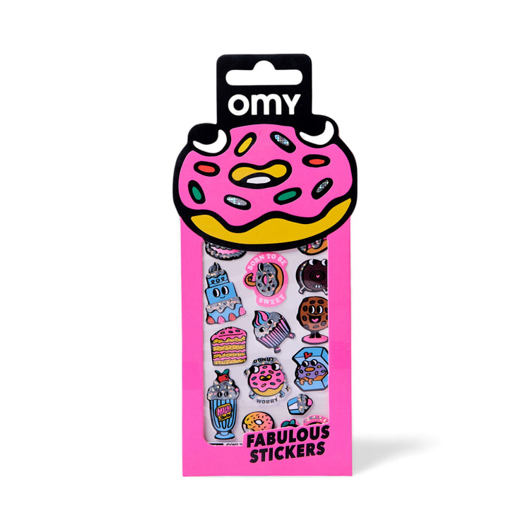 OMY. Assorted Stickers ICONIC - Donuts
