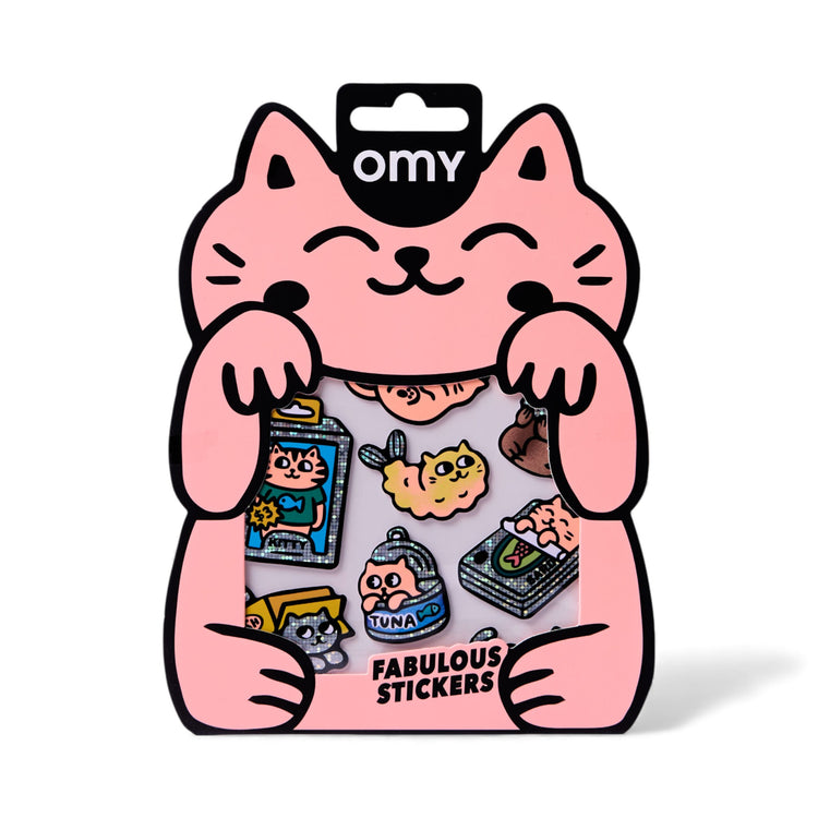 OMY. Assorted Stickers BIG - Kitty