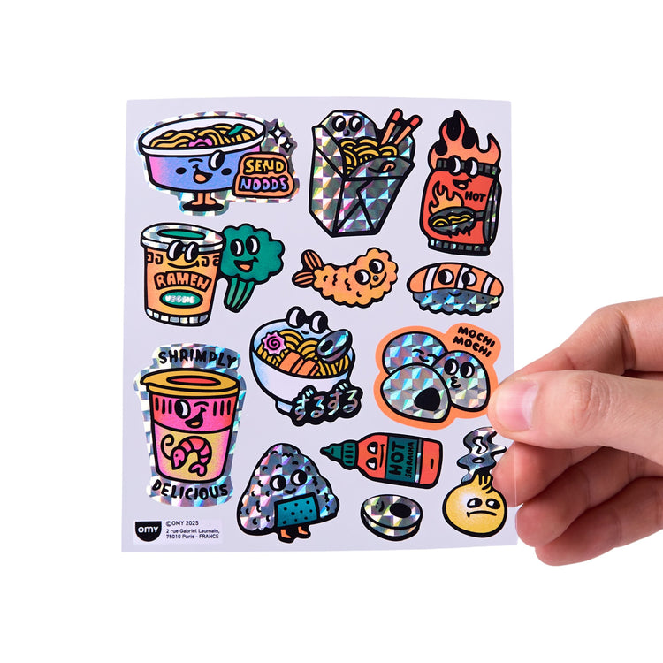 OMY. Assorted Stickers BIG - Noodle