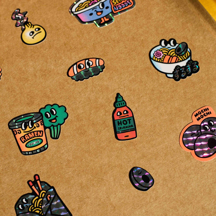 OMY. Assorted Stickers BIG - Noodle