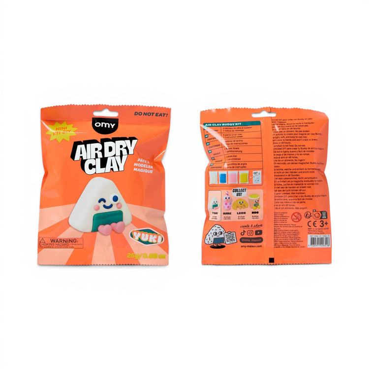 OMY. Σετ κατασκευής με πηλό Air Dry Clay Yuki