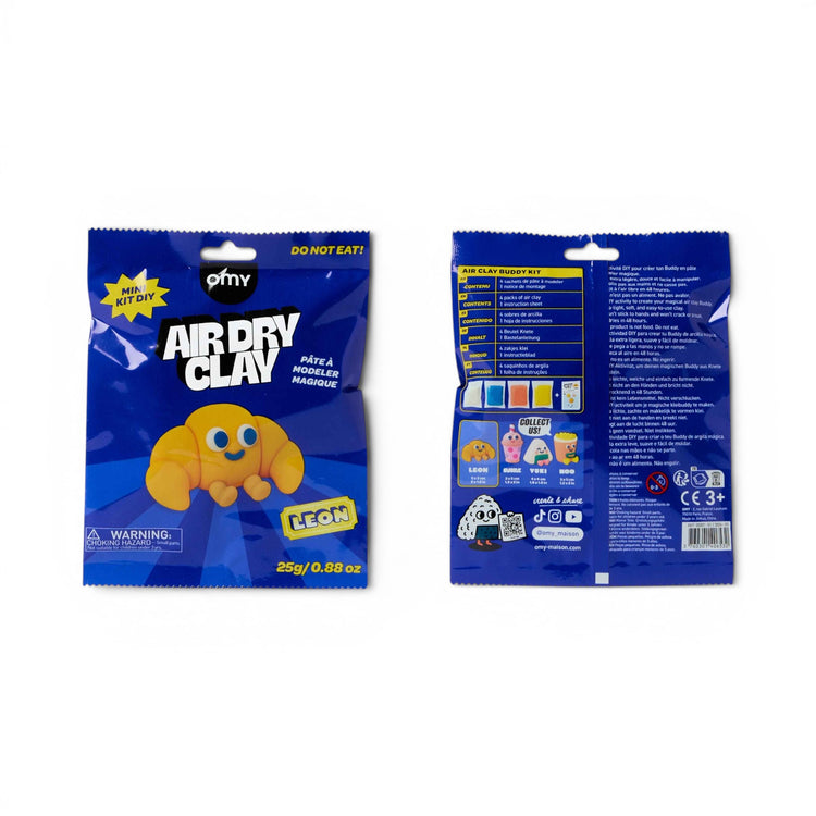 OMY. Σετ κατασκευής με πηλό Air Dry Clay Leon