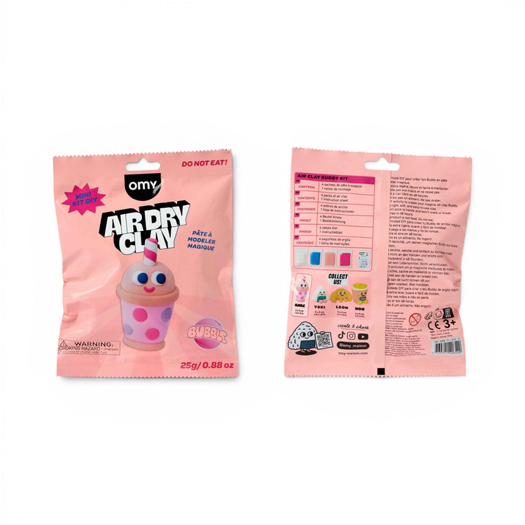OMY. Σετ κατασκευής με πηλό Air Dry Clay Bubble