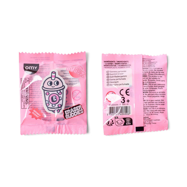 OMY. Eraser Buddies - Bubble