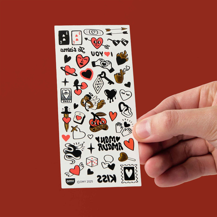OMY. Flash Tattoos - Crazy in Love