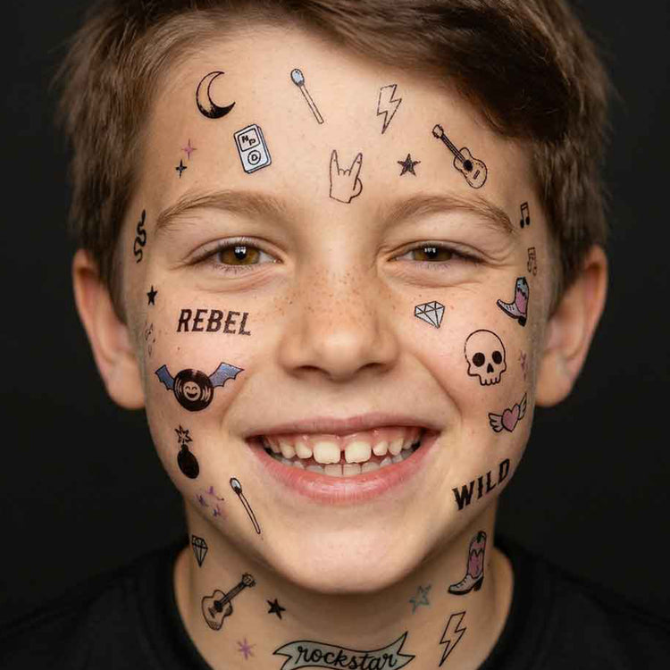 OMY. Flash Tattoos - Wild Rebel