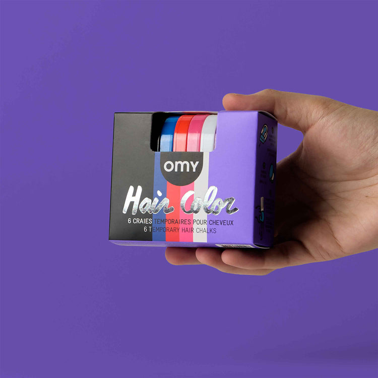 OMY. Set of 6 temporary hair chalks - Wicked