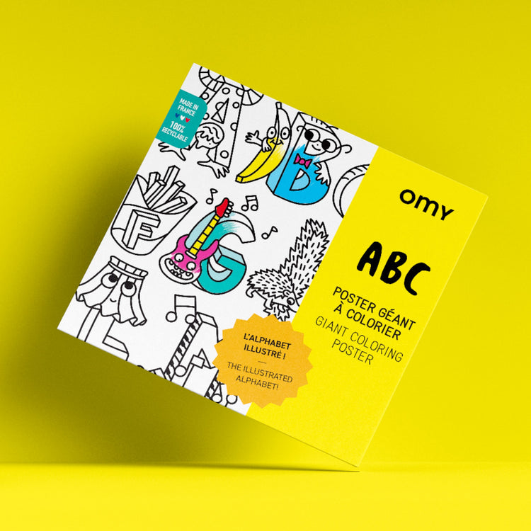 OMY. Giant Coloring Poster ABC