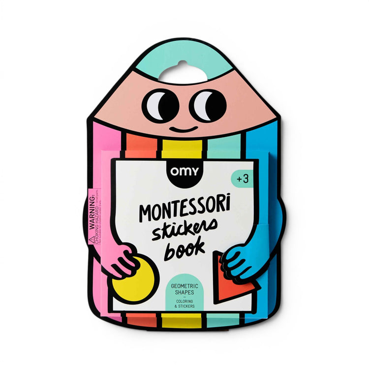 OMY. Montessori Stickers Book - Geometric Shapes