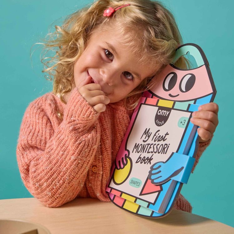 OMY. Montessori Stickers Book - Geometric Shapes