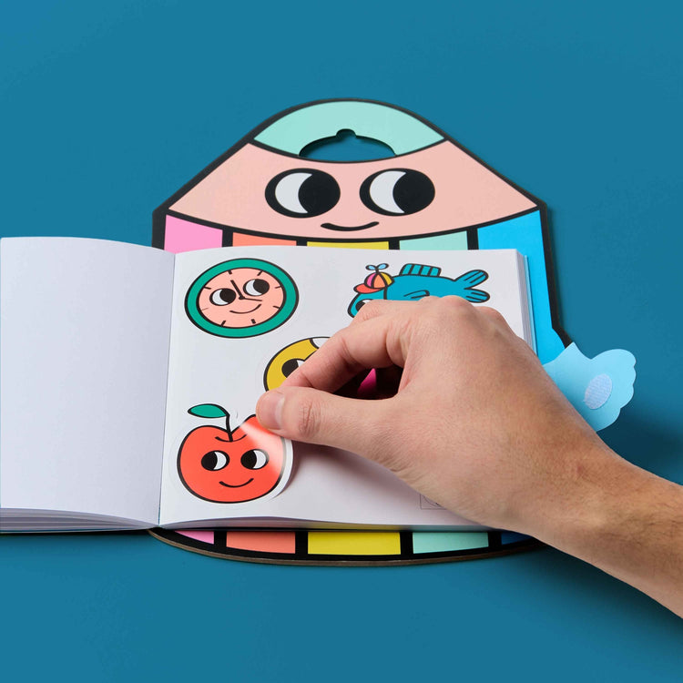 OMY. Montessori Stickers Book - Geometric Shapes