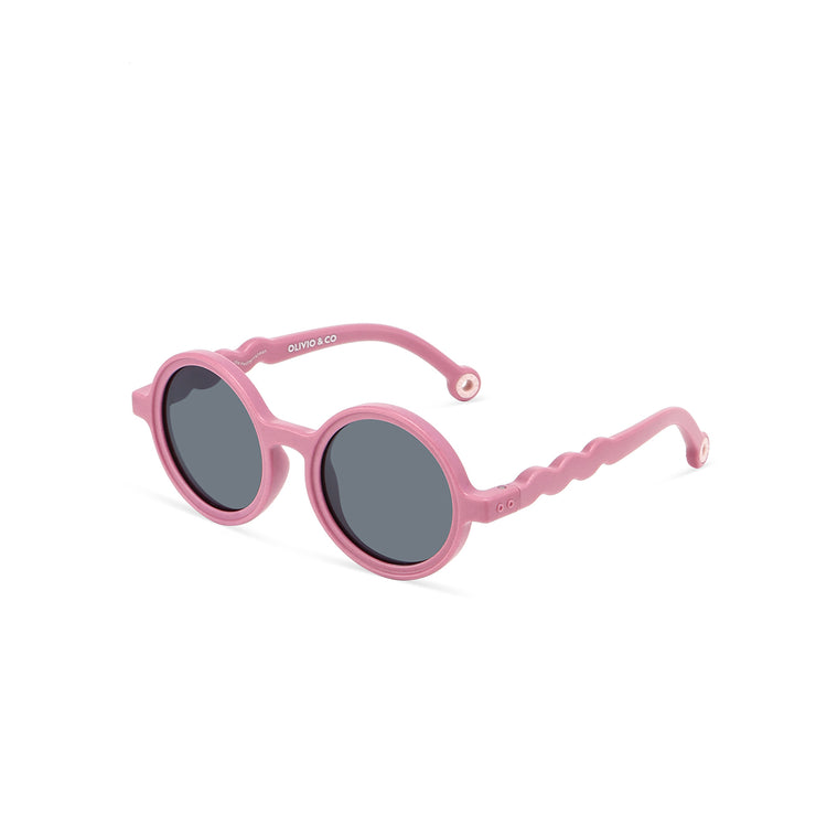OLIVIO & CO. Βρεφικά γυαλιά ηλίου στρογγυλά Flower Stall - Rock Rose 0-18 μηνών