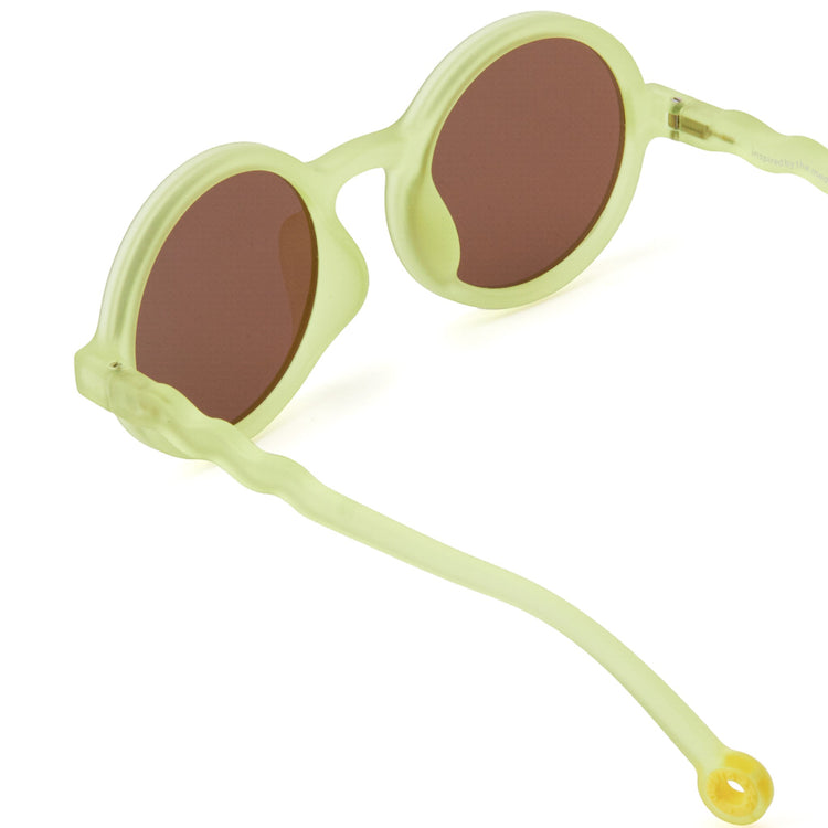 OLIVIO & CO. Παιδικά γυαλιά ηλίου στρογγυλά Citrus Garden-Lime Green 5-12 ετών