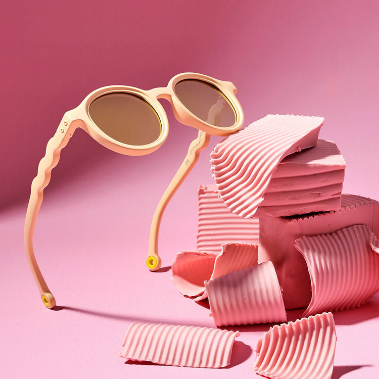 OLIVIO & CO. Παιδικά γυαλιά ηλίου οβάλ Classic Olivio - Desert Sand 18-36 μηνών