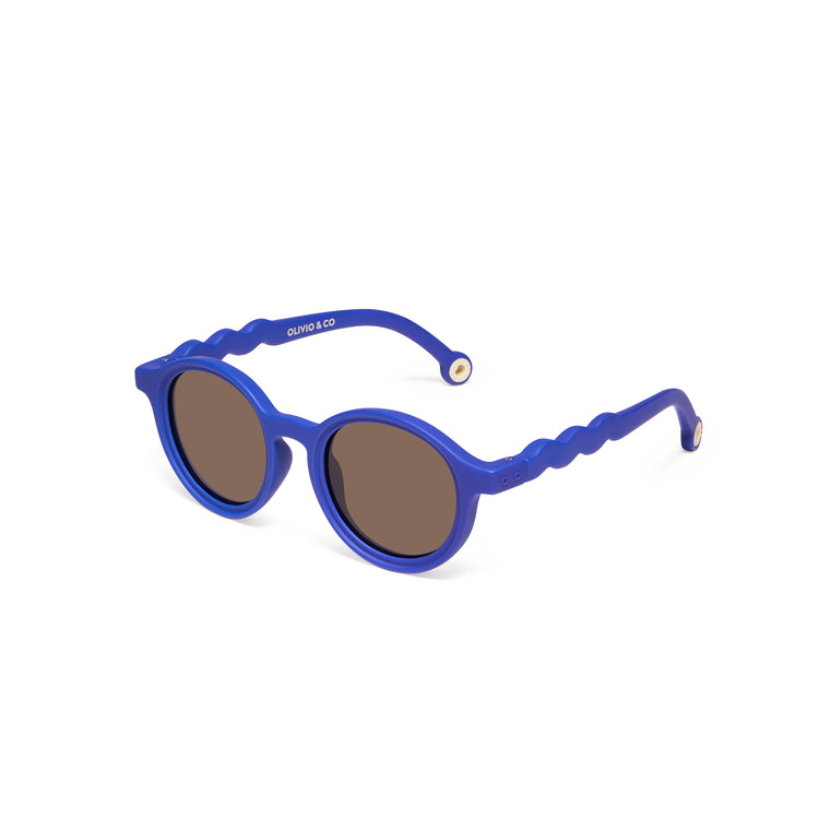 OLIVIO & CO. Παιδικά γυαλιά ηλίου οβάλ Breakfast Art - Midnight Berry 18-36 μηνών