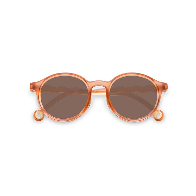 OLIVIO & CO. Kids oval sunglasses Breakfast Art-Fig Pink 3-5Y