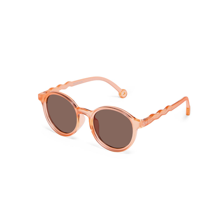 OLIVIO & CO. Kids oval sunglasses Breakfast Art-Fig Pink 3-5Y