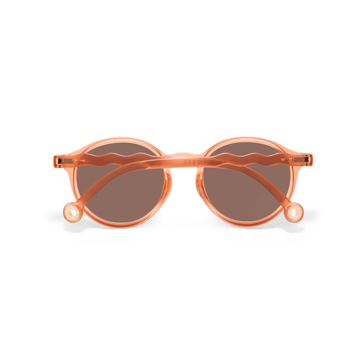 OLIVIO & CO. Kids oval sunglasses Breakfast Art-Fig Pink 3-5Y