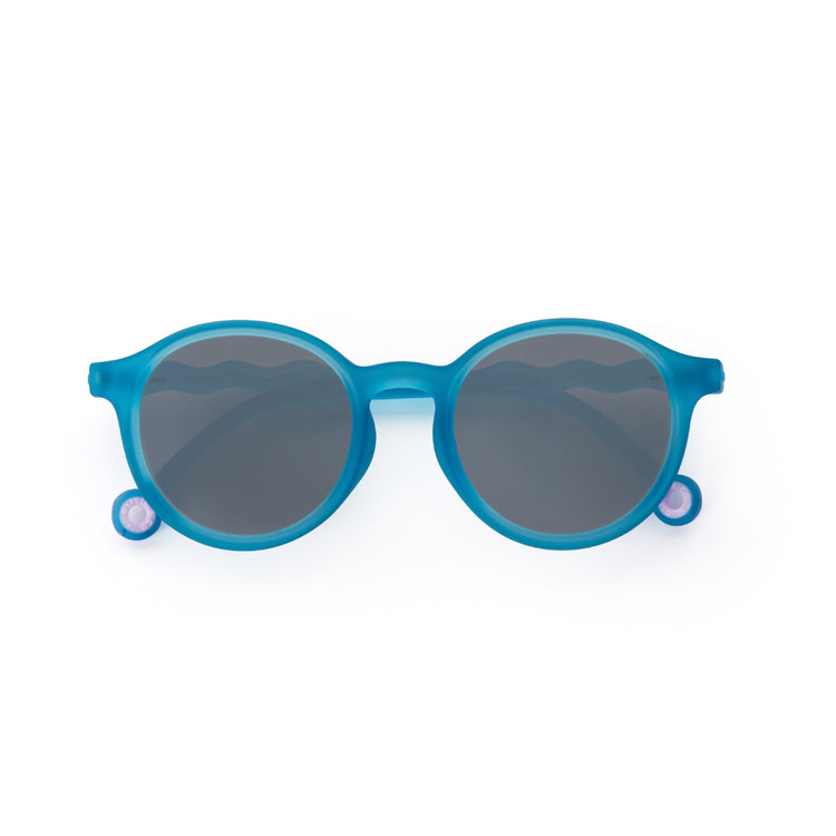 OLIVIO & CO. Kids oval sunglasses Coral Reef-Reef Blue 3-5y