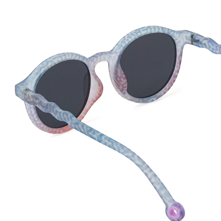 OLIVIO & CO. Kids oval sunglasses Coral Reef-Coral Fantasy 3-5y