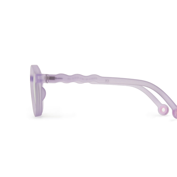 OLIVIO & CO. Kids oval sunglasses Coral Reef-Purple Coral 3-5y