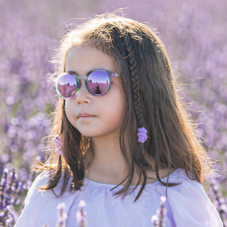 OLIVIO & CO. Παιδικά γυαλιά ηλίου οβάλ Classic Olivio - Wild Flower 3-5 ετών