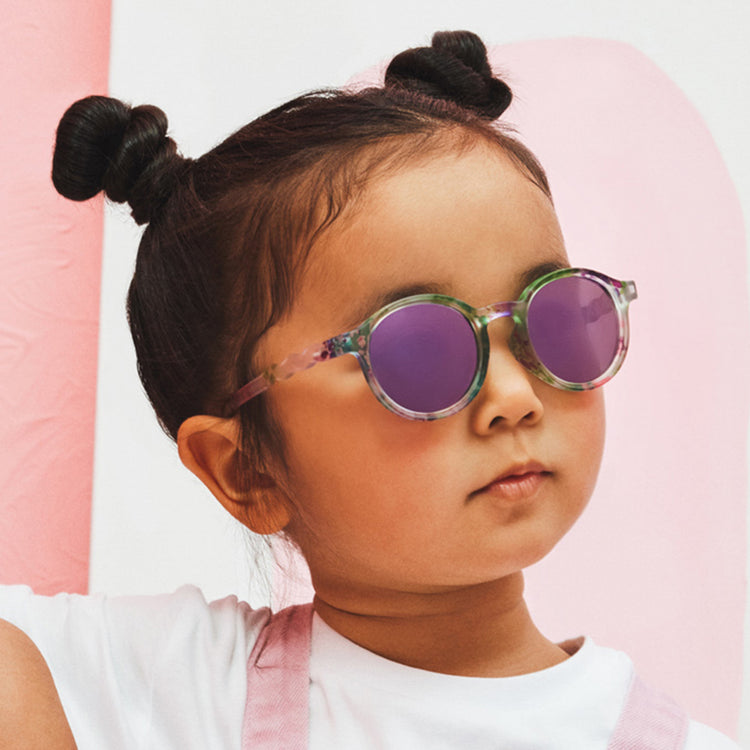OLIVIO & CO. Παιδικά γυαλιά ηλίου οβάλ Classic Olivio - Wild Flower 3-5 ετών