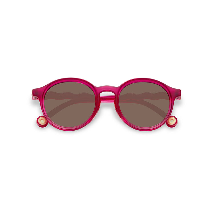 OLIVIO & CO. Παιδικά γυαλιά ηλίου οβάλ Breakfast Art - Raspberry 5-12 ετών