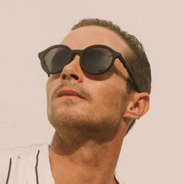 OLIVIO & CO. Γυαλιά ηλίου οβάλ Classic Olivio - Squid Black 12 ετών +